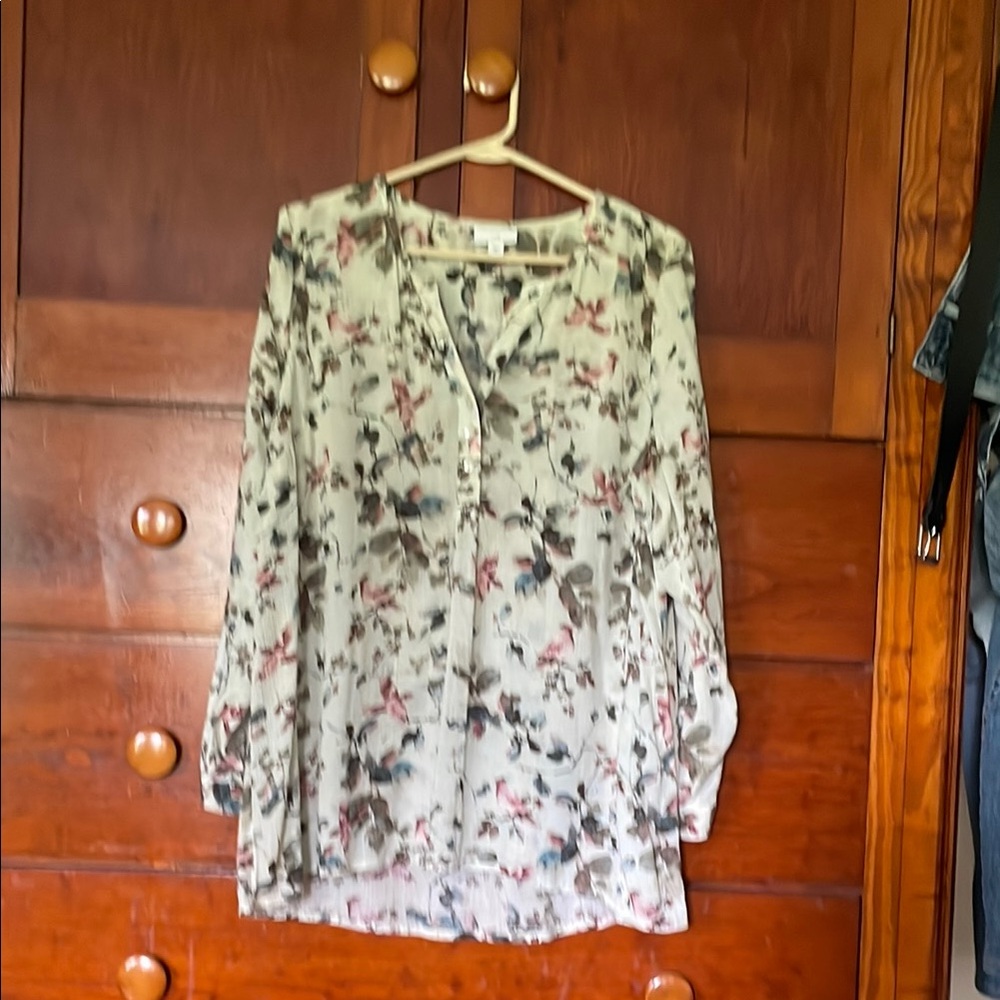 Floral Print Women's Top